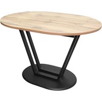 Кухонный стол Древпром Бренто М172 (дуб вотан/гарден/черный матовый) в Могилеве