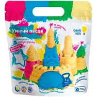 Песок кинетический Genio Kids Умный песок. Голубой 1 кг SSR974