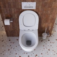 Унитаз подвесной Cezares Stream CZR-2426-TH-TOR/SC в Борисове