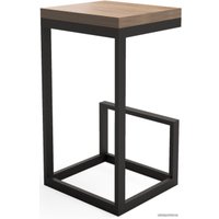 Стул Millwood СДН-6 Ярдс ЛДСП (дуб табачный craft/металл черный)