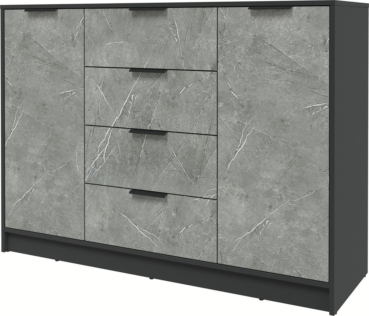 

Тумба Интерлиния Концепт КТ-Т140 Глосс (антрацит/керамика)