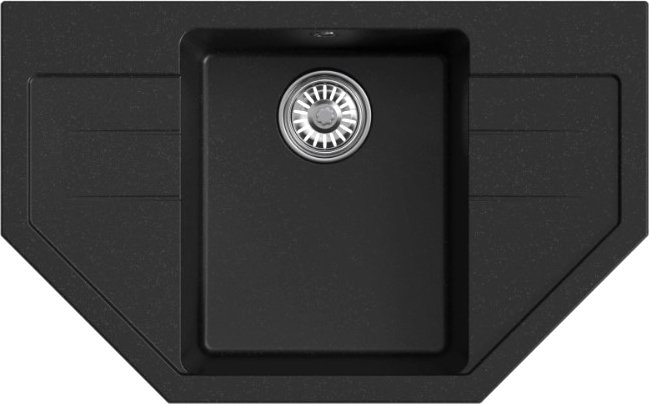 

Кухонная мойка Mixline ML-GM24 552060 (ультра-черный)
