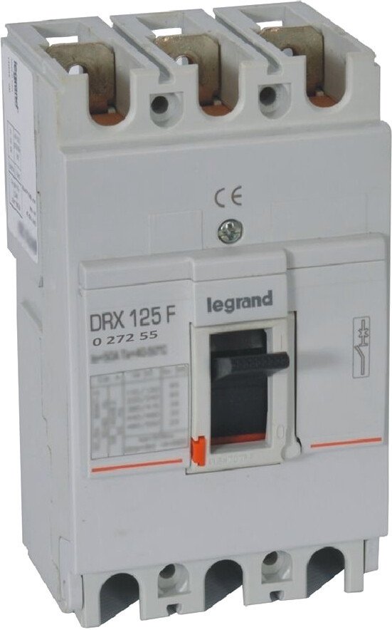 

Выключатель автоматический Legrand DRX 12580A 3P 10KA 27255