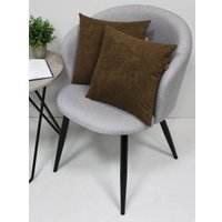 Декоративная подушка Matex Velours 49-791 (2шт, коричневый)