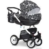 Универсальная коляска Riko Nano Flower Collection (2 в 1, 15)