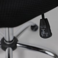 Офисное кресло AksHome Aria (ткань/сетка/экокожа, черный)