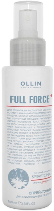 

Спрей Ollin Professional Hair Growth для стимуляции роста волос с женьшенем 100 мл