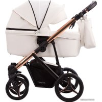Универсальная коляска BEBETTO Pascal Premium Class (2 в 1, 01, золотая рама)