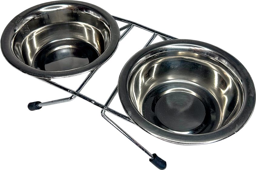 

Подставка для мисок Zoonik 0883 (никель, с мисками)