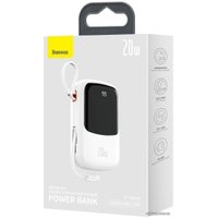 Внешний аккумулятор Baseus Qpow Digital Display 20000mAh (белый)