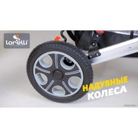 Универсальная коляска Lorelli Lora 2021 (2 в 1, luxe red elephants)