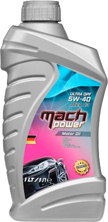 

Моторное масло MachPower Ultra DPF 5W-40 1л