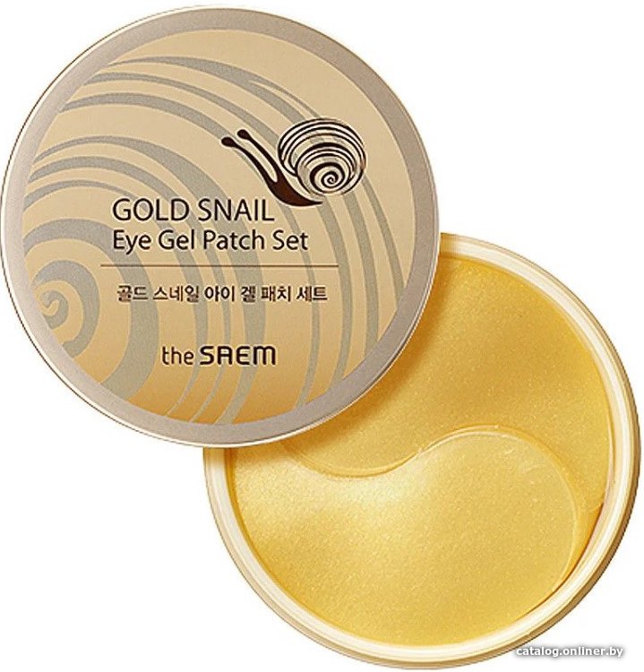 The Saem Патчи под глаза Gold Snail Eye Gel Patch Set (60 шт)