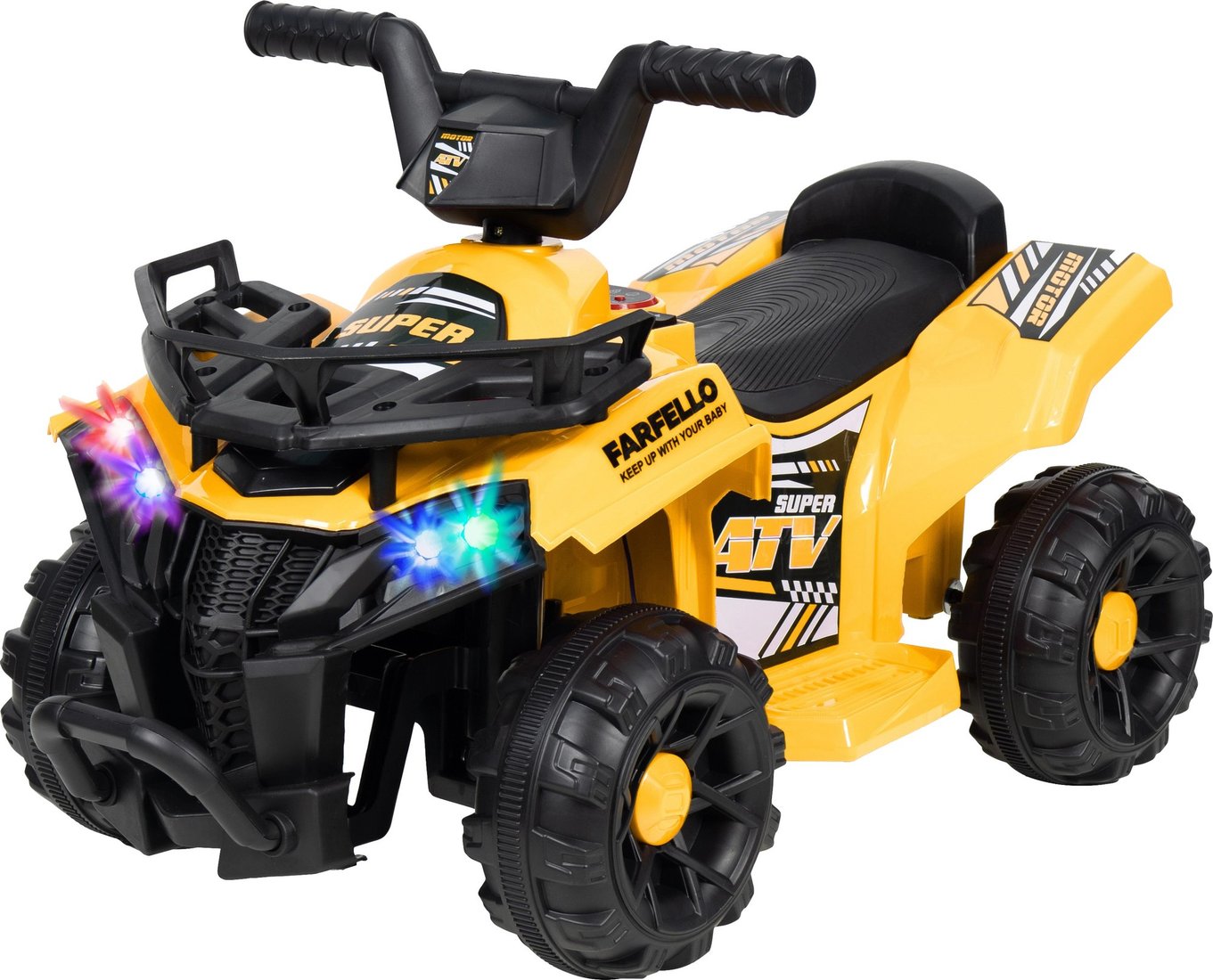 

Электроквадроцикл Farfello SR700 (желтый)