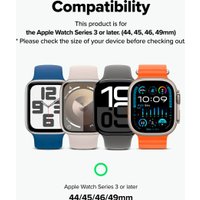 Ремешок Ringke Metal One Air для Apple Watch 44 / 45 / 46 / 49 mm Silver
