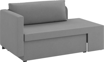 Тахта Олмеко Шони (велюр Parma 25 серый)