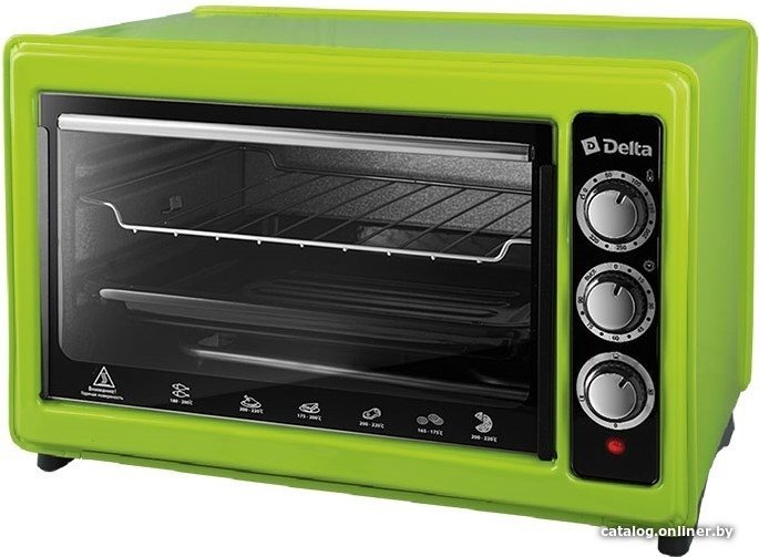 Мини-печь Delta D-0123 (зеленый)