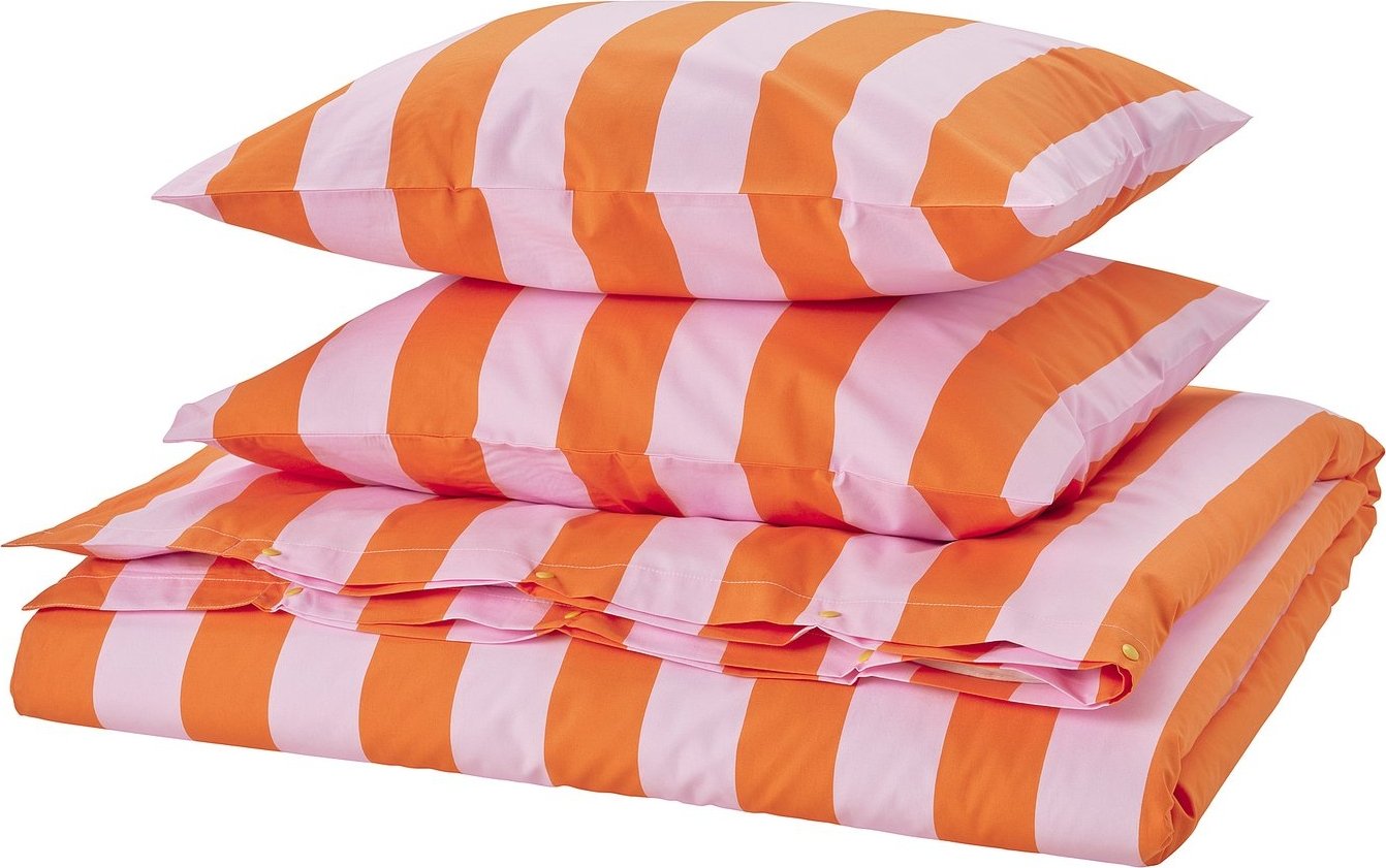 2-спальный комплект постельного белья Ikea Slanhostmal 30575275