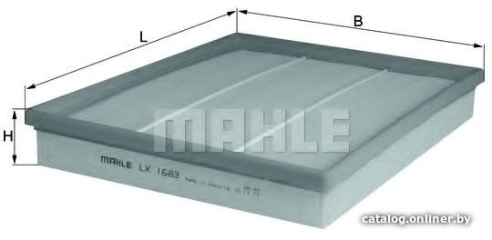 Воздушный фильтр Mahle Knecht LX1683