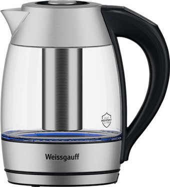 Электрический чайник Weissgauff WK 1810 EcoGlass Filter TempControl