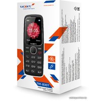 Кнопочный телефон TeXet TM-B307 (черный)