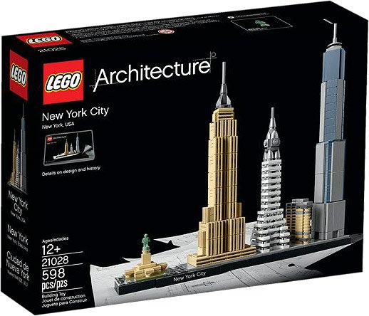 

Конструктор LEGO Architecture 21028 Нью-Йорк (New York City)