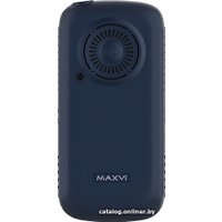 Кнопочный телефон Maxvi B5 (синий)