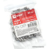 Наконечник-гильза для кабеля EKF PROxima Nhvi-4.0-9 (50 шт)
