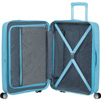 Чемодан-спиннер American Tourister Soundbox Blueberry fizz 67 см