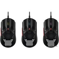 Игровая мышь HyperX Pulsefire Haste (черный/красный)