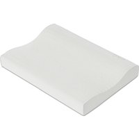Ортопедическая подушка Mio Tesoro Premium Ribbet 55х35х10/8 (бабл белый)