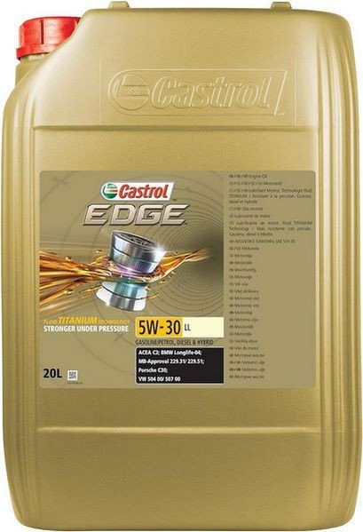 

Моторное масло Castrol EDGE 5W-30 LL 20л