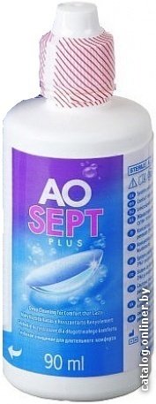Раствор для линз Ciba Vision Aosept Plus 360