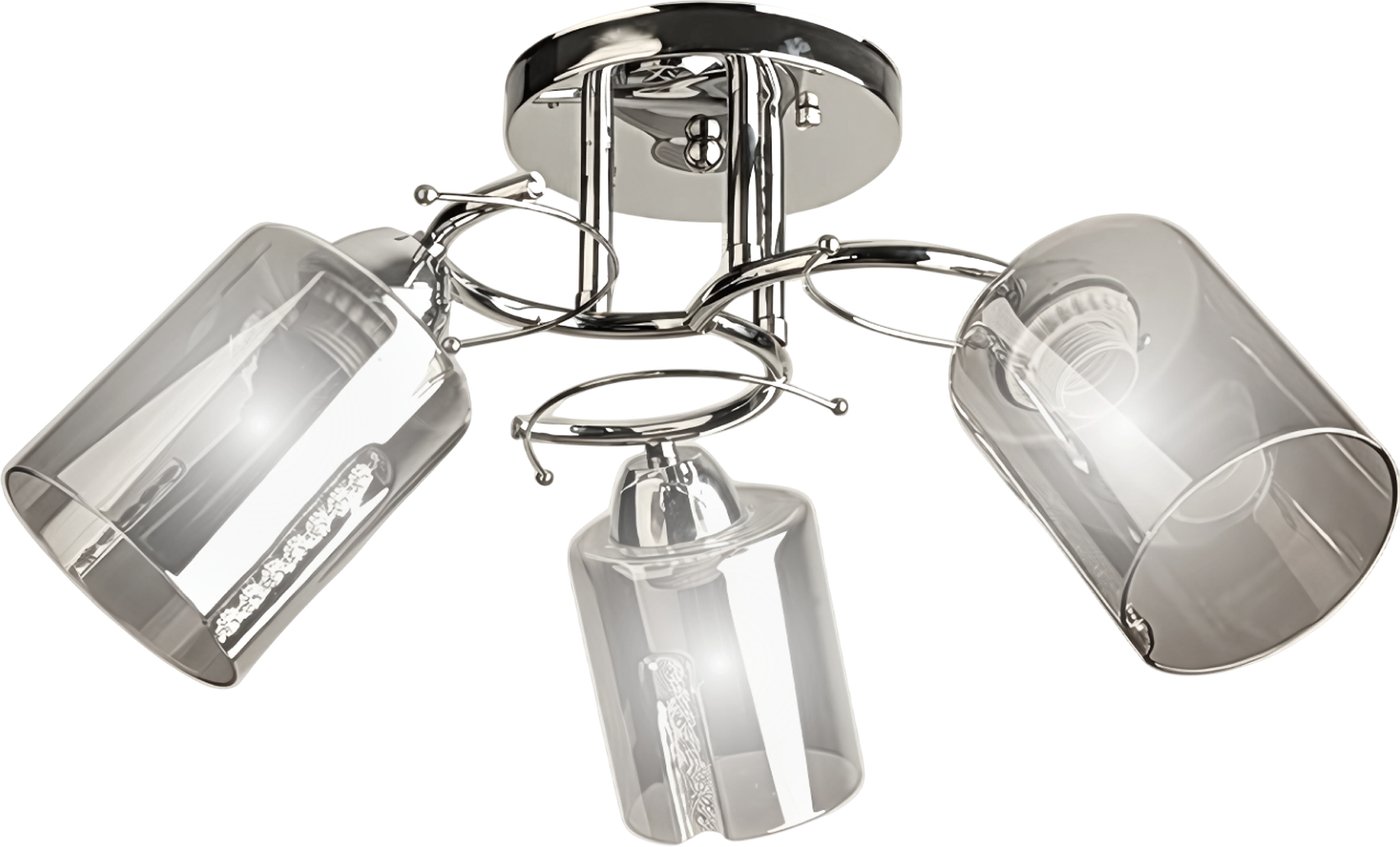 

Припотолочная люстра Aitin Pro НПБ 02-3x60-101 8361/3 (хром)