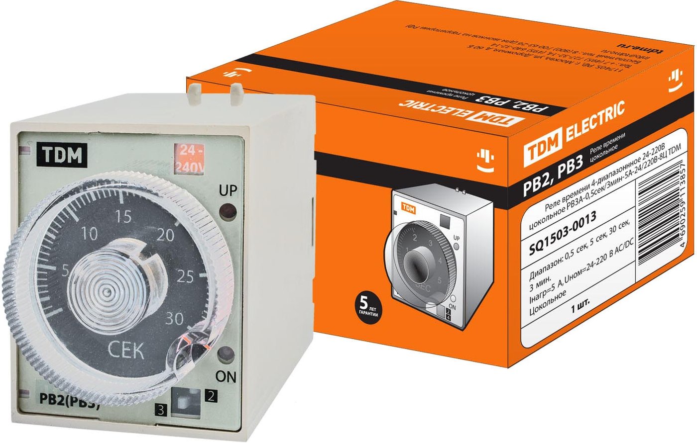 

Реле времени TDM Electric SQ1503-0013