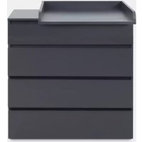 Детский комод Rant Basic Norton 80/4 129 (графит)