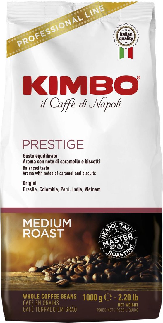 

Кофе Kimbo ESPRESSO BAR Prestige в зернах 1000 г