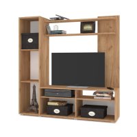 Стенка Modern Рига (золотой дуб/графит) в Бресте