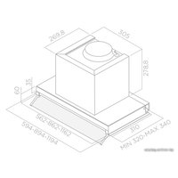 Кухонная вытяжка Elica BOX IN PLUS IXGL/A/120