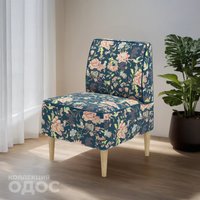 Интерьерное кресло MONOFIX Одос Принт кресло (цветы/микровелюр)