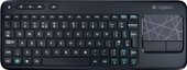 Wireless Touch Keyboard K400 (черный) [920-003130]