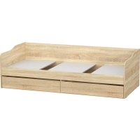 Кровать NN мебель КР 1 90х200 (дуб сонома)