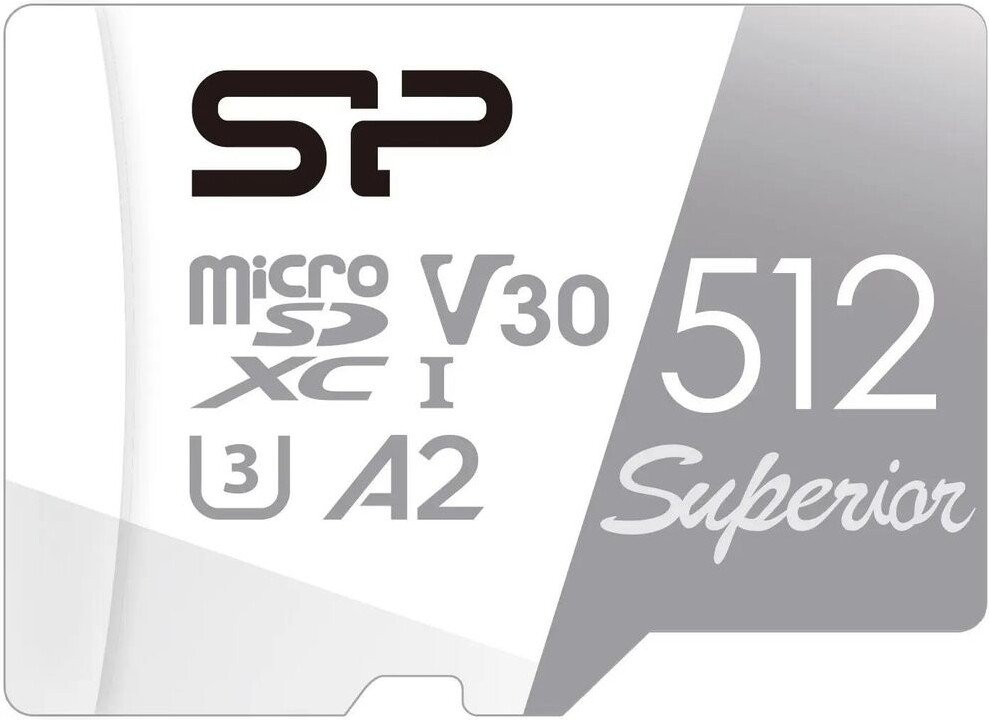 Карта памяти Silicon-Power Superior microSDXC SP512GBSTXDA2V20 512GB