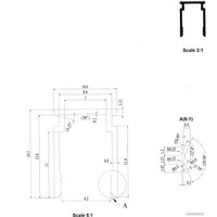 Алюминиевый профиль LEDPremium для гибкого неона LPN-1410-2000