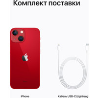 Смартфон Apple iPhone 13 mini 128GB Восстановленный by Breezy, грейд B ((PRODUCT)RED)
