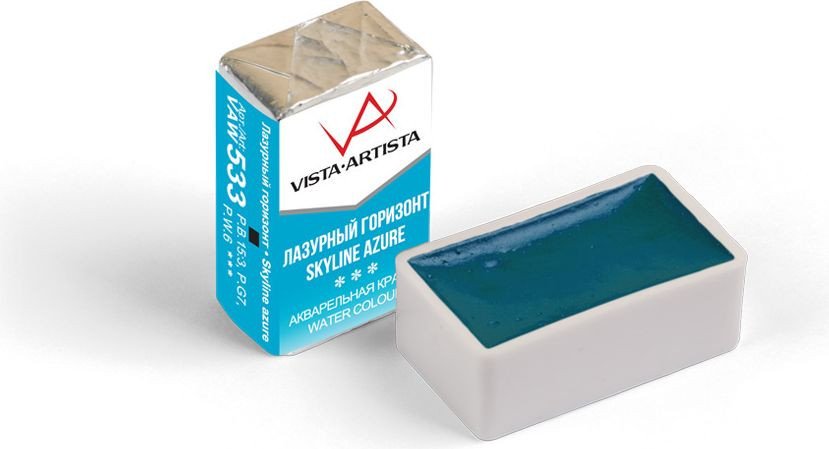 

Акварельная краска Vista-Artista VAW (2.5 мл, 533 лазурный горизонт)