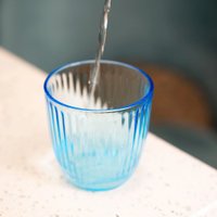 Набор стаканов для воды и напитков Bormioli Rocco Лайн 5.80502-6 (голубой, 290 мл, 6 шт)