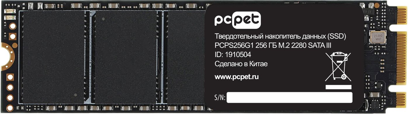 

SSD PC Pet 256GB PCPS256G1