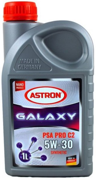 

Моторное масло Astron Galaxy PSA pro C2 5W-30 1л