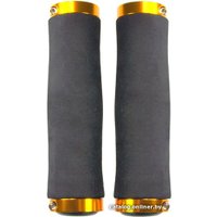 Грипсы Haiwey 145210 (черный/золотистый)